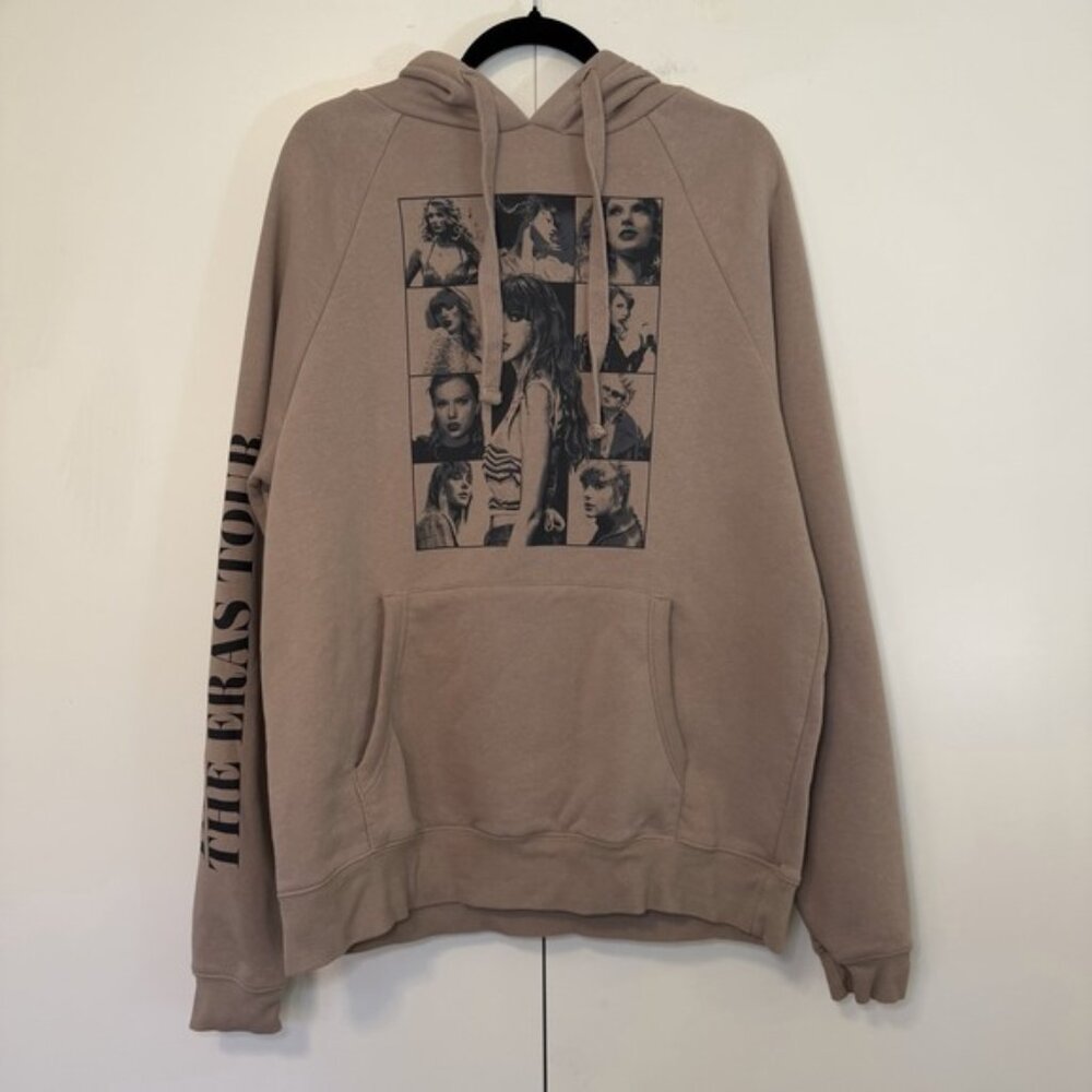 Taylor Swift The Eras Tour Hoodie Taupe